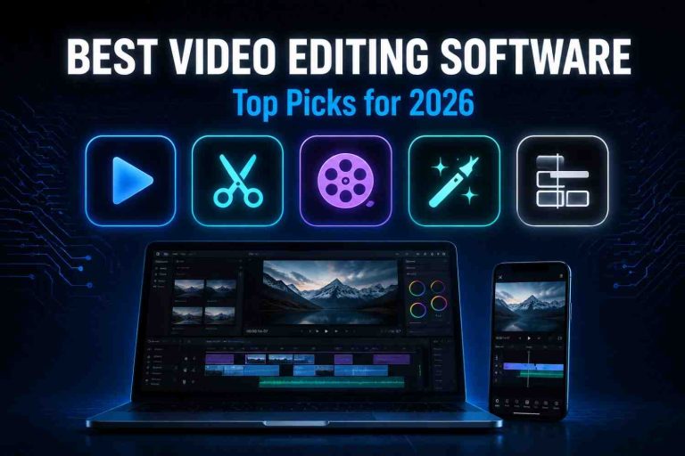 Top rated video editing software apps for 2026.
